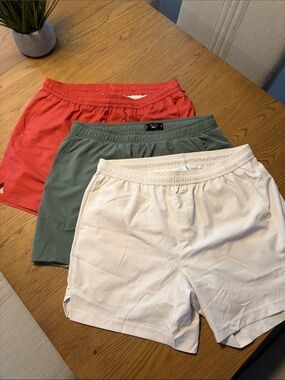 Bundle 3 pair Mens 5" Gym Running Shorts for Men 2 in 1
Quick Dry Athletic Short